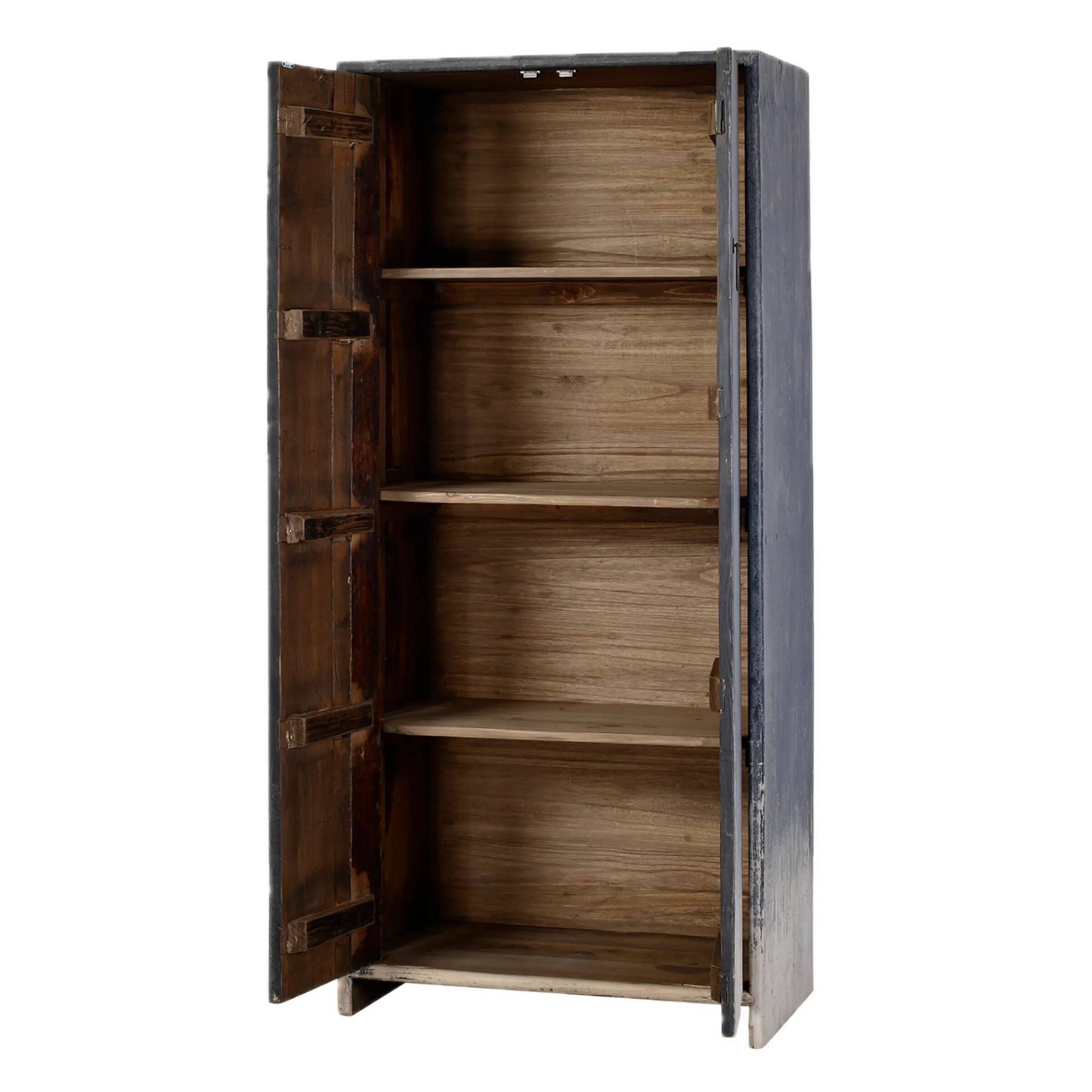 Ankang - Armoire chinoise minimaliste en pin recyclé n°2