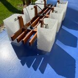 Scandinavian perspex chandelier