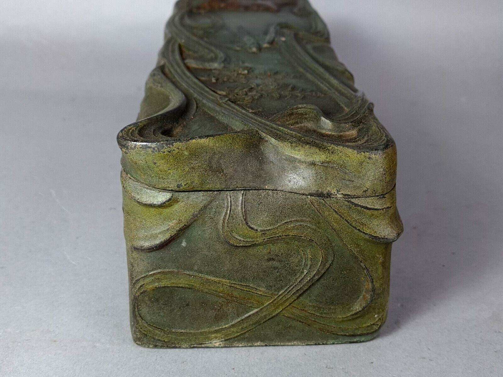 Box / box Art Nouveau in regulation signed Tonchery era around 1900 SB