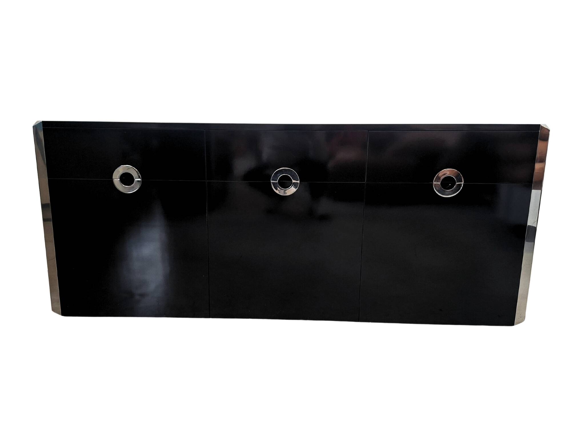 lotto di 3 Credenze "Alveo" di Willy Rizzo per Mario Sabot – Design Anni '7