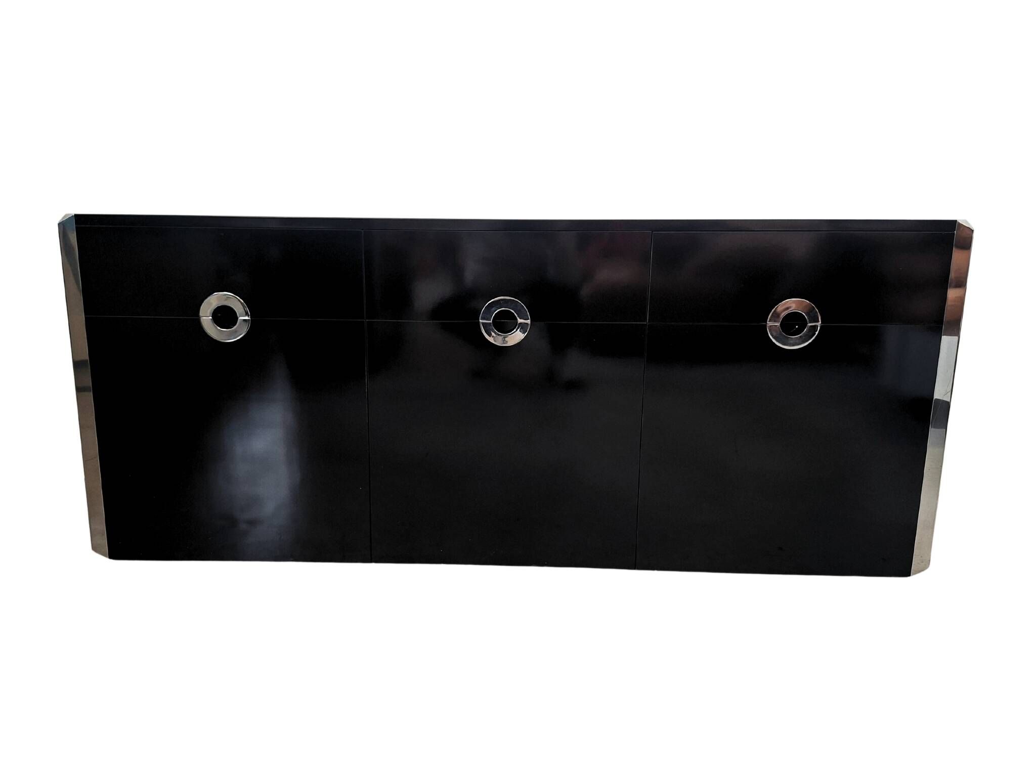 lotto di 3 Credenze "Alveo" di Willy Rizzo per Mario Sabot – Design Anni '7