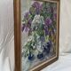 Tableau Huile sur toile signé dimension : hauteur -74cm- Longueur -75cm-
