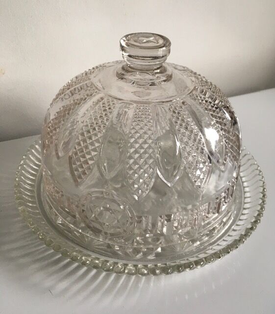 Cloche en verre Art déco