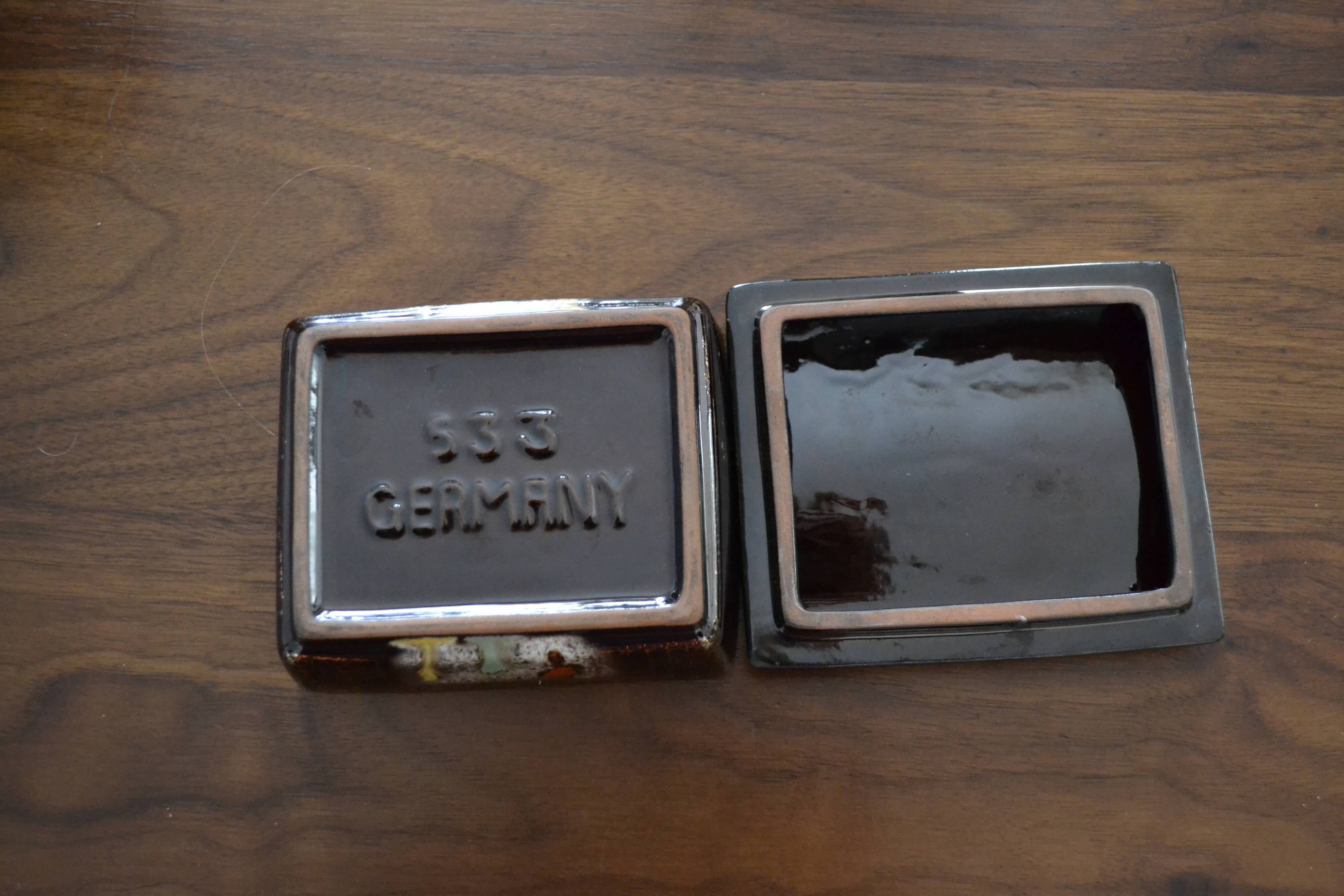 West Germany ceramic box