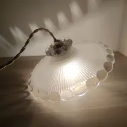 Suspension Art Déco holophane 