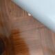 Small sideboard / Walnut sideboard in Louis XV style