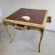 Table de jeux ancienne style Louis XV