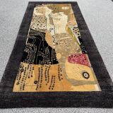 Water Serpent Rug by Gustav Klimt. 227x107 cm