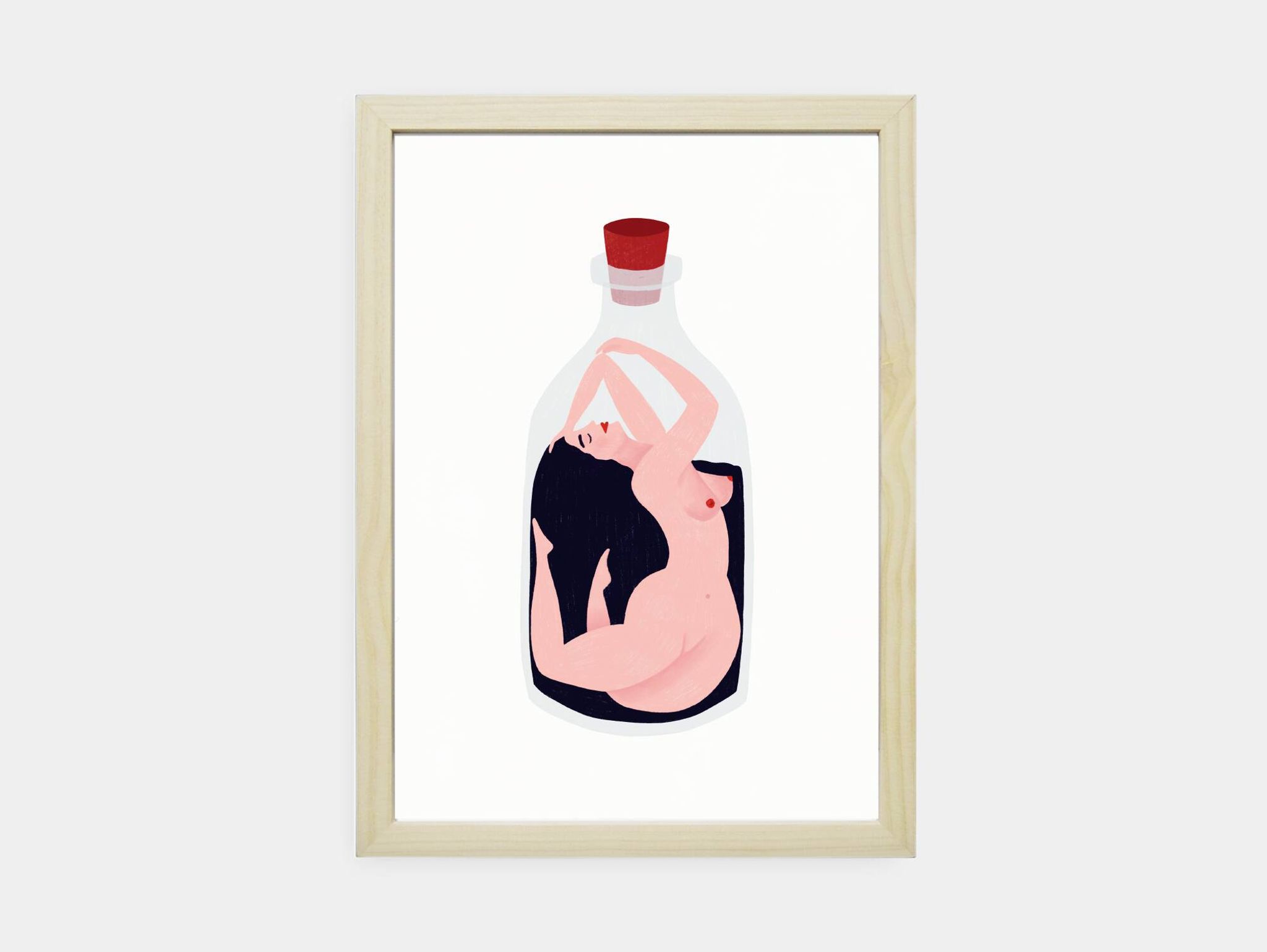 THE WOMAN - A3 illustration