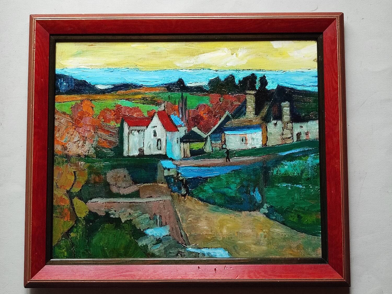 Tableau par Marcel de Quevauvilliers