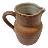 Stoneware cider pitcher