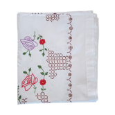 Embroidered tablecloth