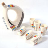 Vintage vodka service