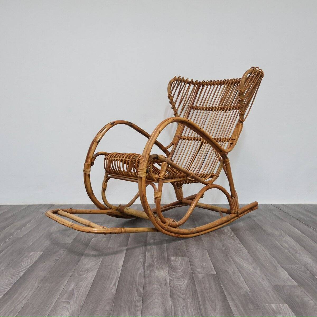 French Modern Rocking Chair, 1960s