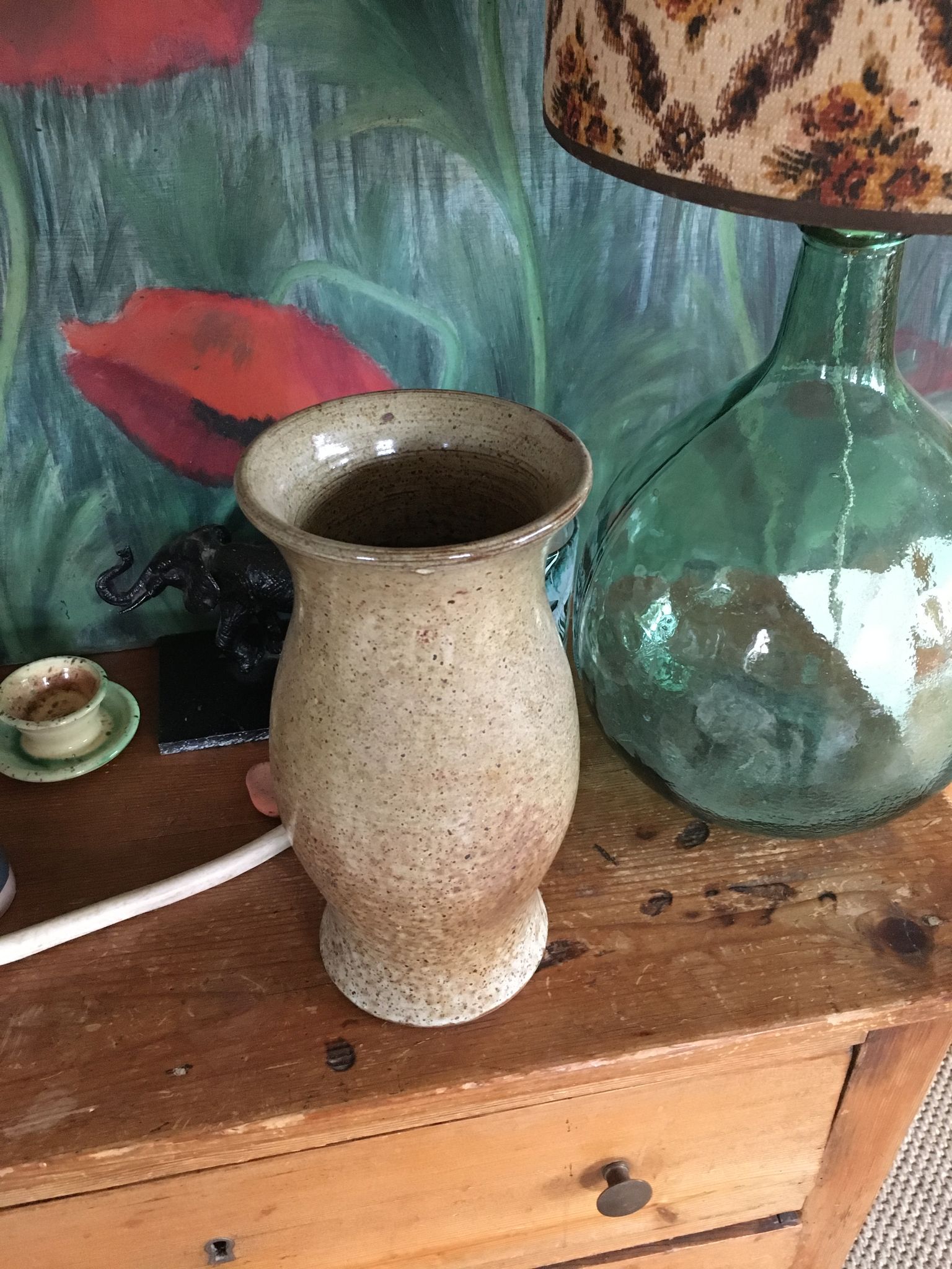 Sandstone vase
