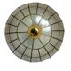 Vintage mother-of-pearl and brass ceiling light – Tiffany style