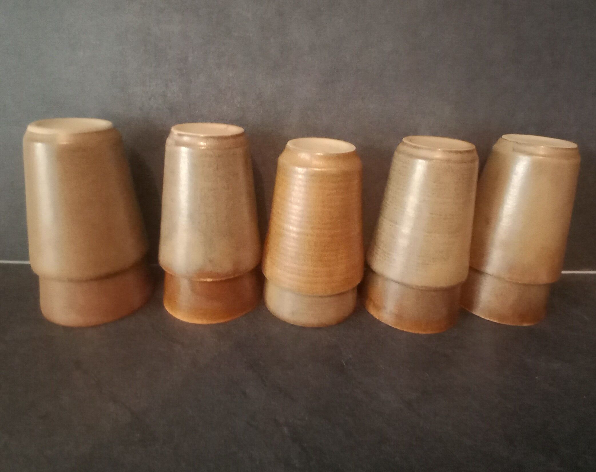 Sandstone cups