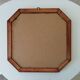 Vintage Italian octagonal mirror from the 60s