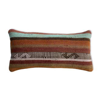 Housse de coussin kilim turque vintage 30 x 60 cm