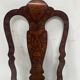 Set of eight Dutch marquetry chairs from the 19th century.