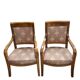 Pair of restoration armchairs