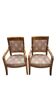 Pair of restoration armchairs