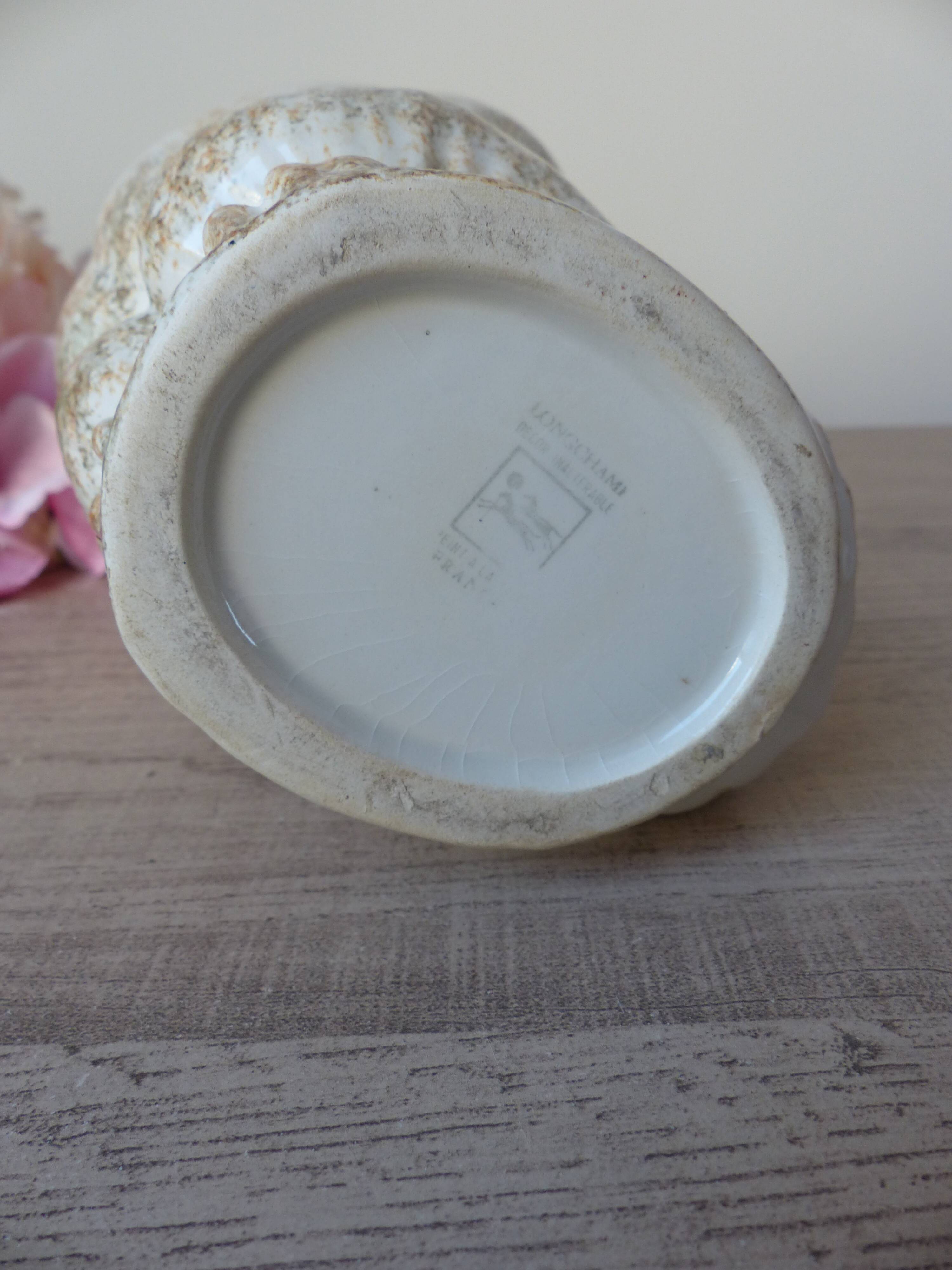 Vintage Longchamp Ceramic Owl Pitcher