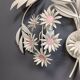 Applique vintage florale par Hans Kögl, 1970