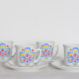 Italian luscia coffee cups