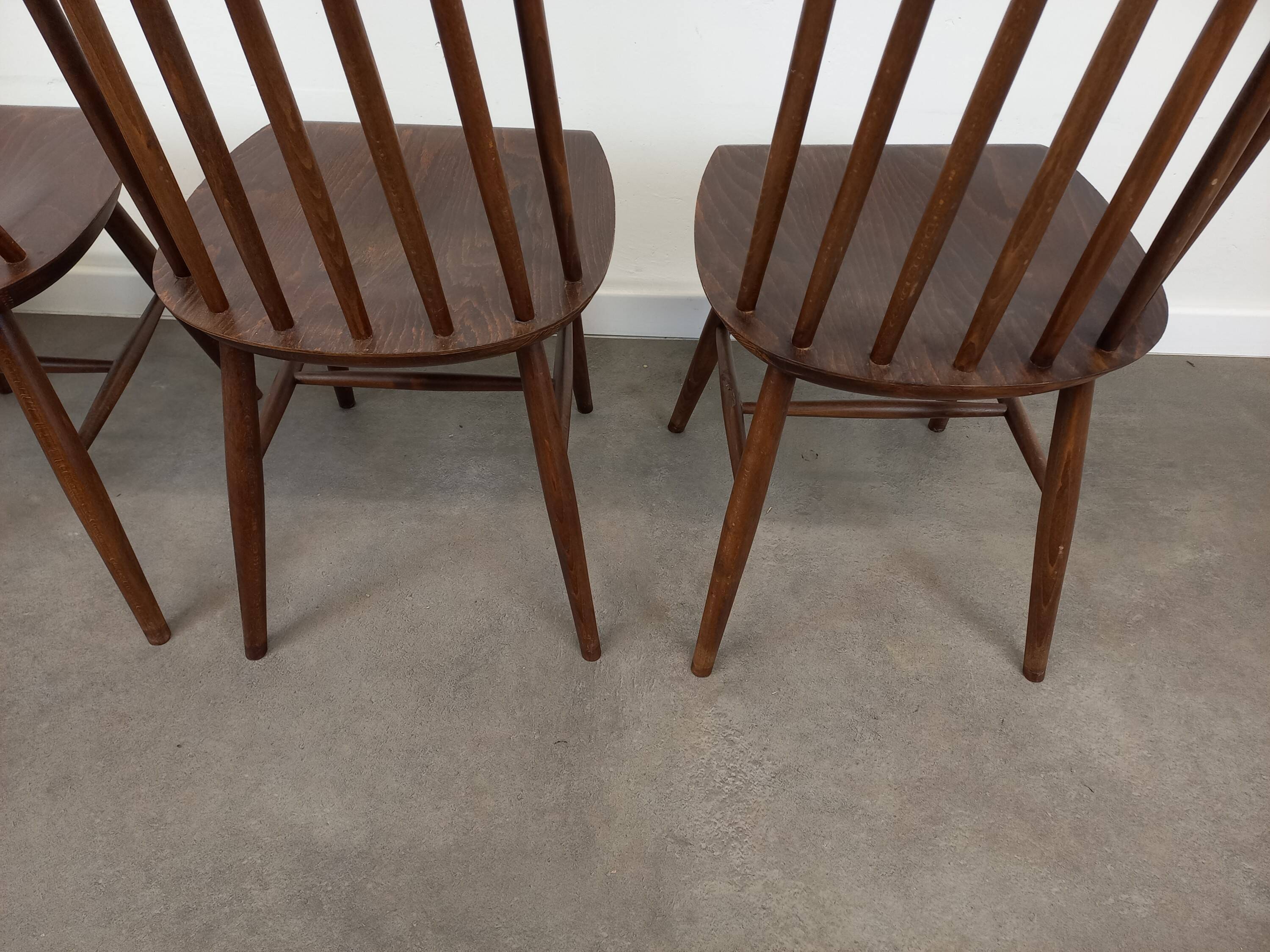 Scandinavian chairs set of 4