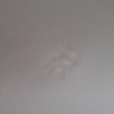 2 vintage hollow plates blue floral pattern