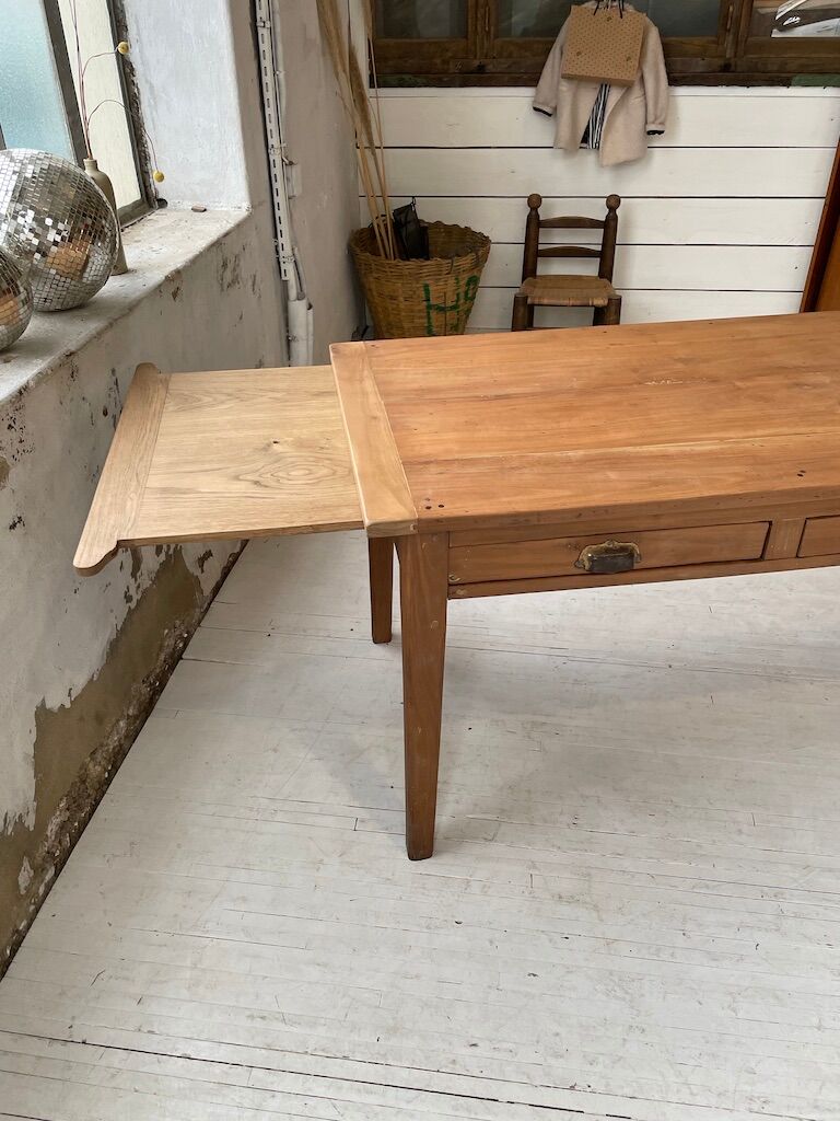 Cherry farm table - oak 2m60
