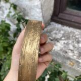 Small vintage golden frame