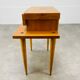 Scandinavian bedside table 50s blond wood