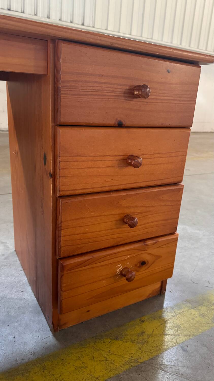 Vintage solid wood desk