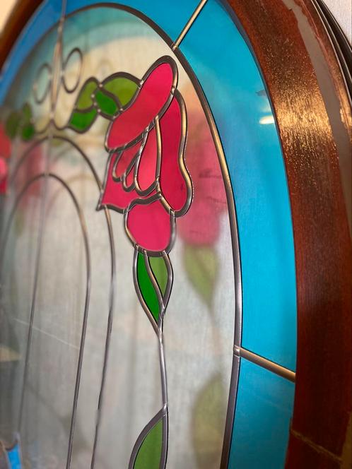 Lead stained glass window 1970-1980