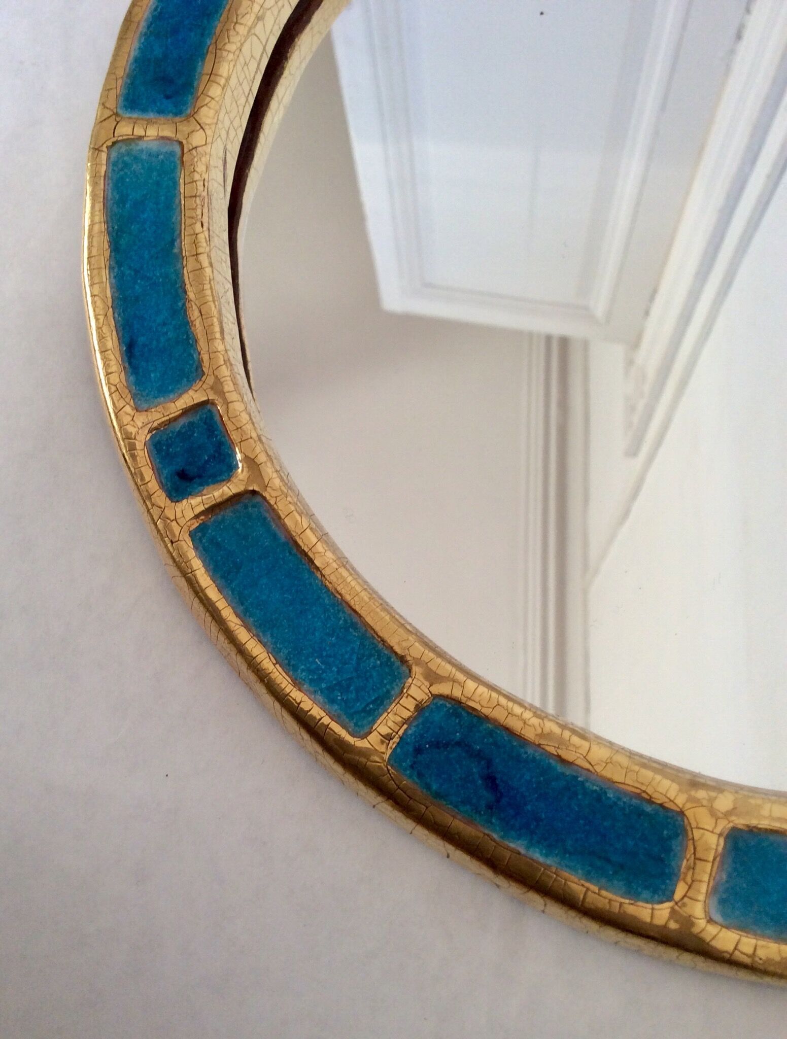 Ceramic mirror, 1960s