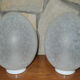 Pair of lamps "egg" - Egg lamps 70s-80s design Ben Swildens