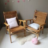 Vintage rattan chair