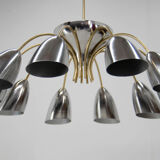 Huge space age chandelier, 1960