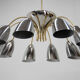 Huge space age chandelier, 1960