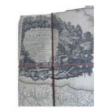 Old geographical map