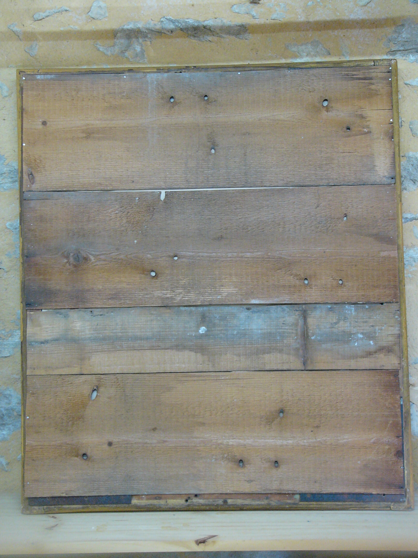 Miroir doré 73x84cm