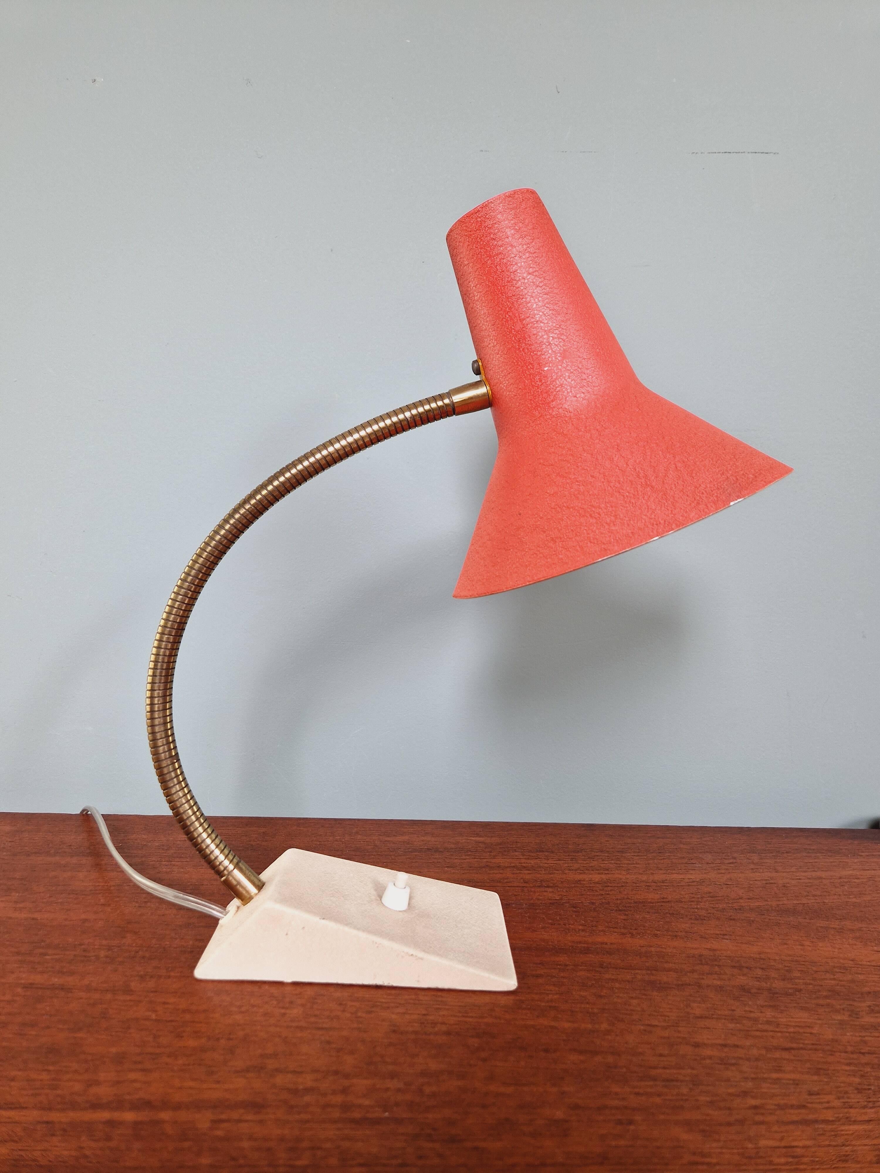 Vintage metal desk lamp, SIS (Germany), 1960s