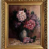 Oil on canvas, linen
