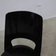 Pair of Baumann Montdor model chairs restored black 1980