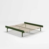 Moebe bed cadre de lit 90-180 cm vert pin