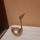 Brass swan