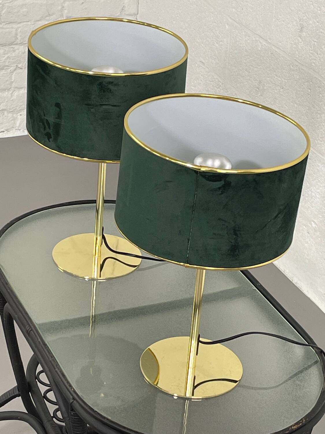 Paire de lampe vintage