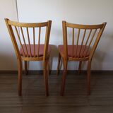 Paire de chaises Baumann